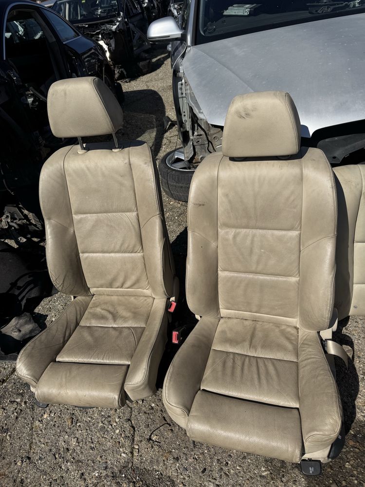 Кожен  салон рекаро за бмв е60 bmw e60