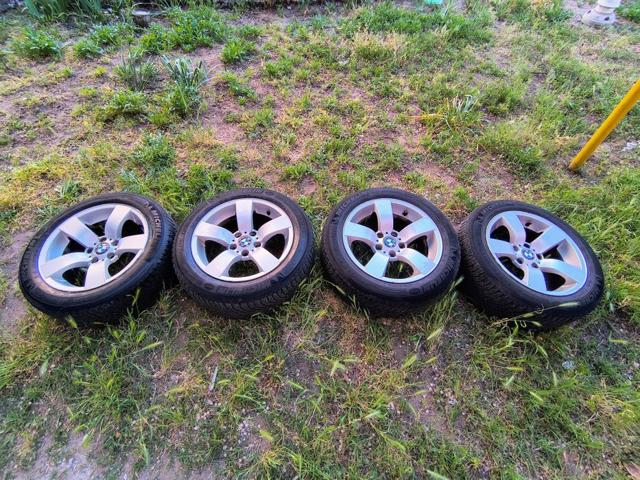 Vând jenti OEM BMW+8 anvelope(4 iarna și 4 vara)