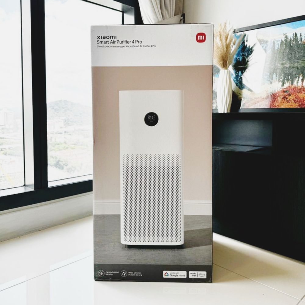 Очиститель Воздуха Xiaomi Smart Air Purifier 4 Pro EU 1 Год Гарантия