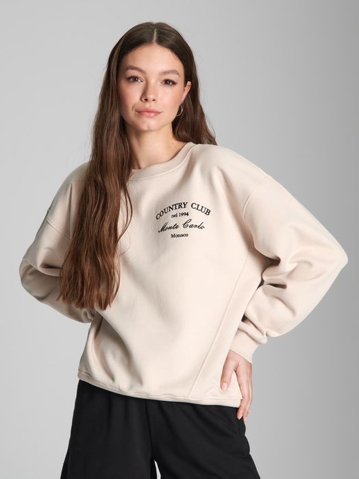 Bluza sport sweatshirt Sinsay