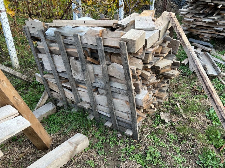 Lemn de foc și bucăți utile în construcții/bucati căpriori la 1,2,3 m