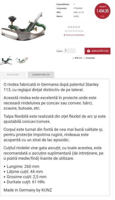 Rindea Kunz Circular plane 113