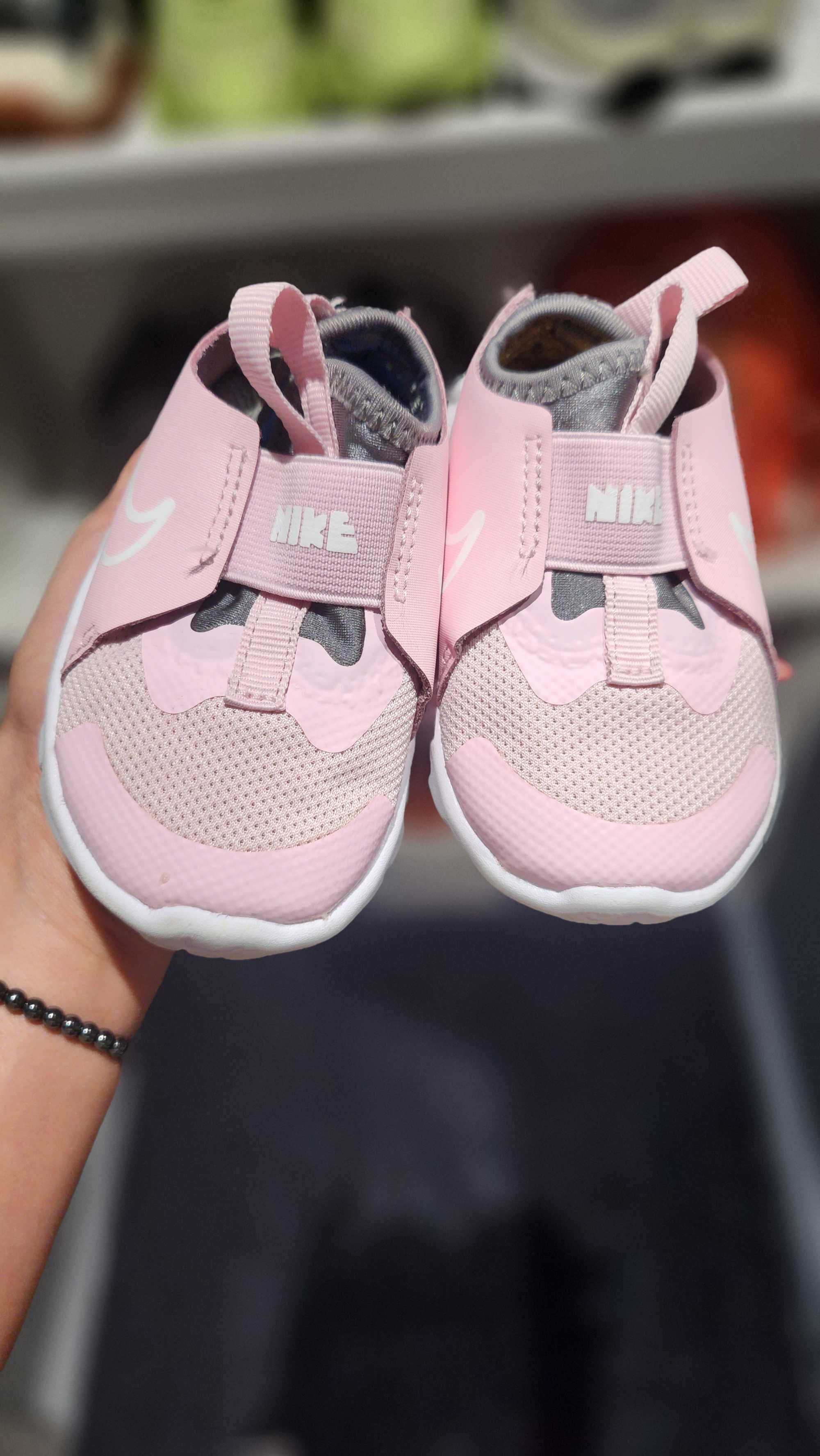Розови маратонки за бебе, Nike, номер 21