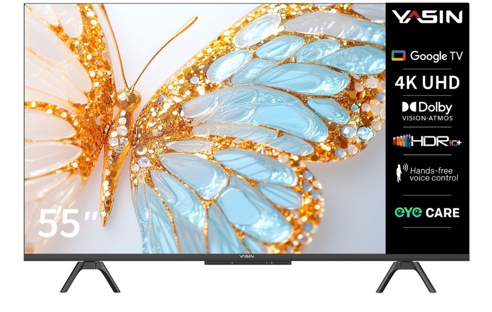 РАСПРОДАЖА телевизоров Yasin 55 дюйма ( 140 см )