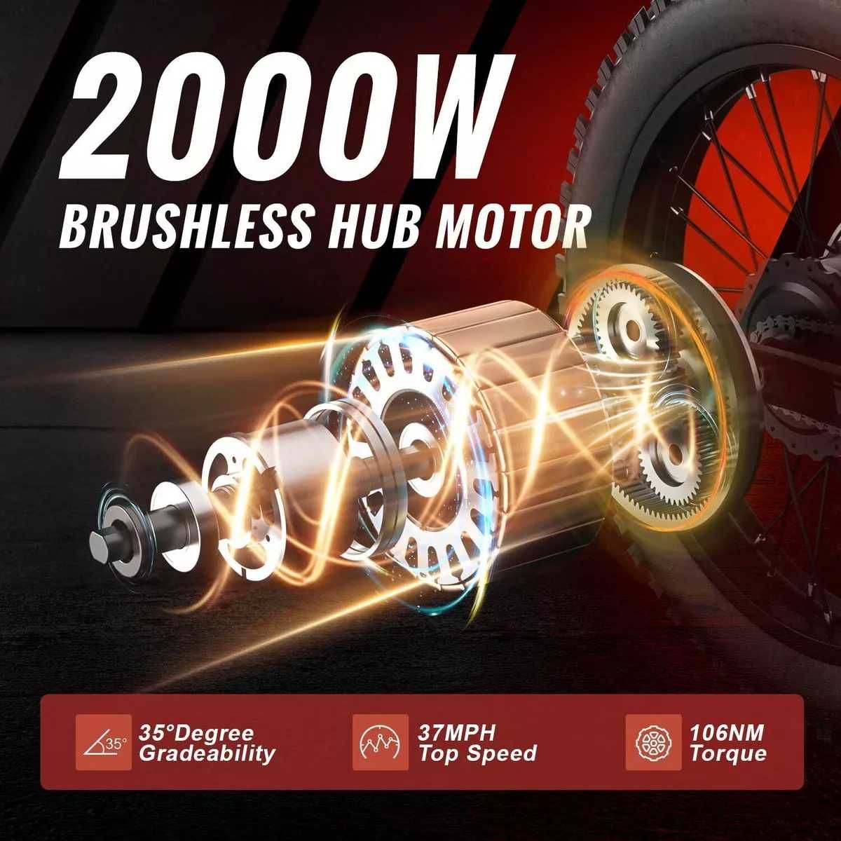 Електрическо колело Електрически Кросов Мотор   GT73 Dual Battery pro