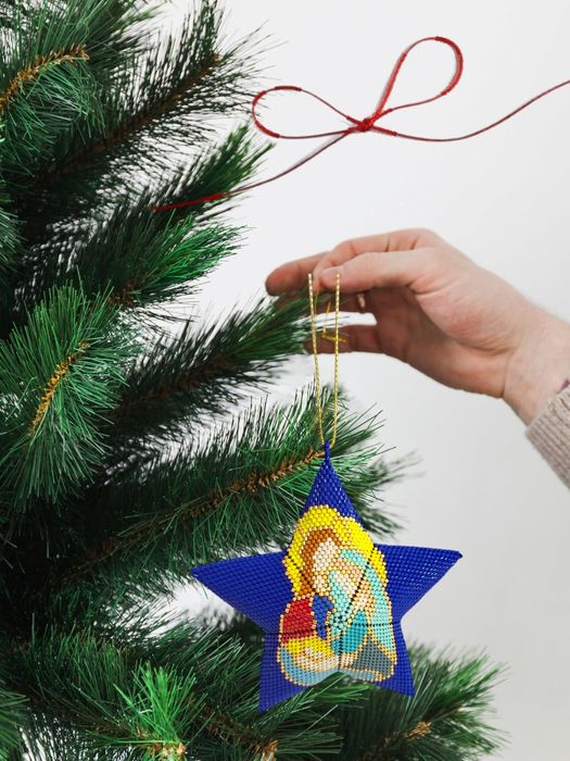 Steluța din mărgele