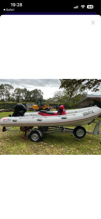 Barca RIB Valiant V-490 cu motor 60 cp