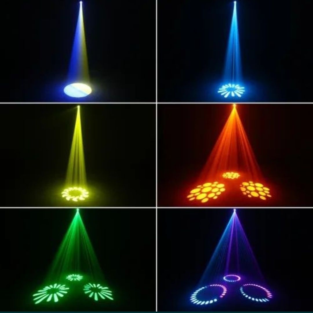 Moving Head led UKING 85w prisma lumini dj formatie party jocuri