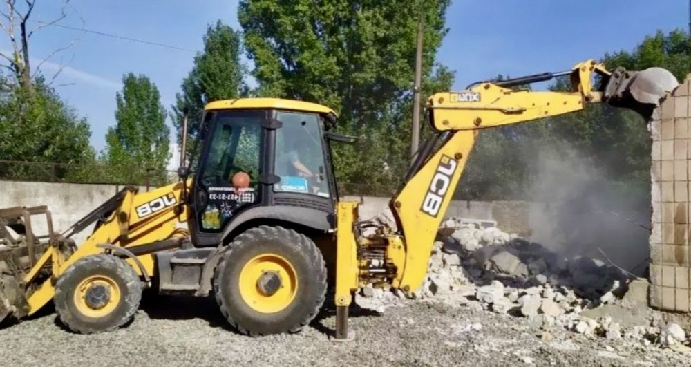 Услуги Экскаватор Трактор Погрузчик 3в1 петушок септик