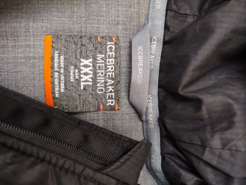 ICEBREAKER Мерино мъжко голямо яке