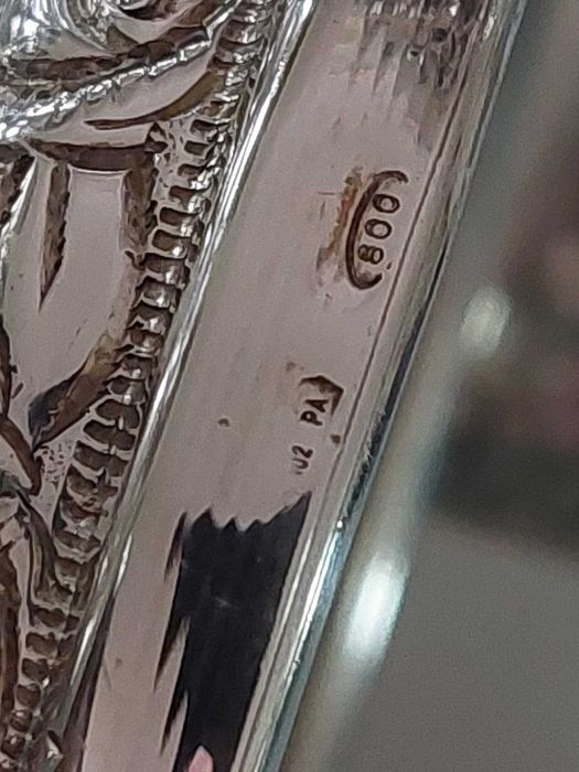 Сребърни чаши,проба 800  за вино вода - 180- 250 мл.сребърна чаша