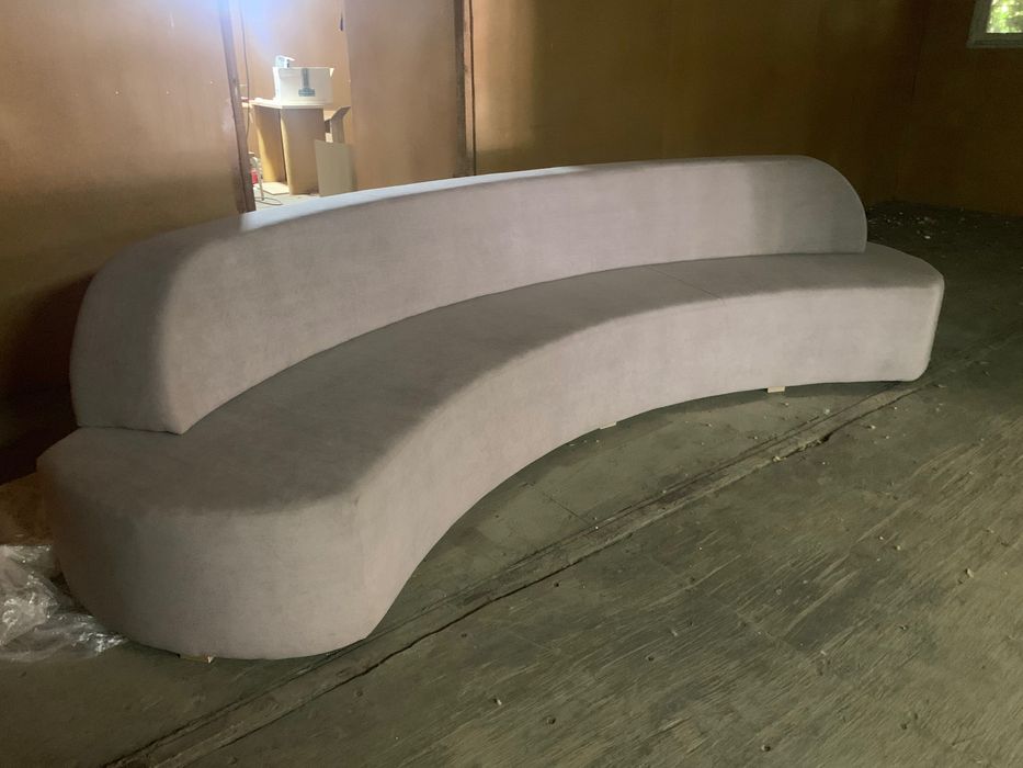 Диван офисный полукруглый