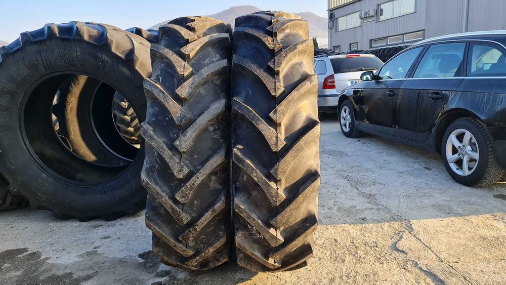 Cauciucuri noi 16.9-34 BKT 8PR anvelope tractor FIAT