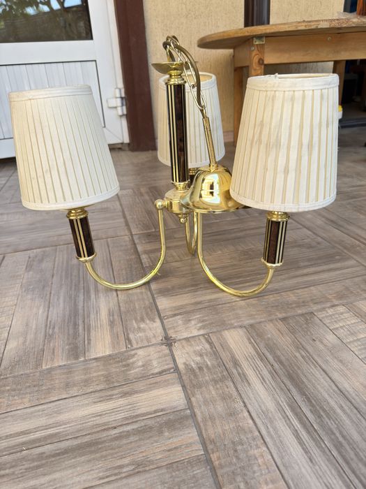 Люстра 3-рожковая б/у