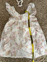 Детска рокля 100% памук размер 122 или за 5-7г