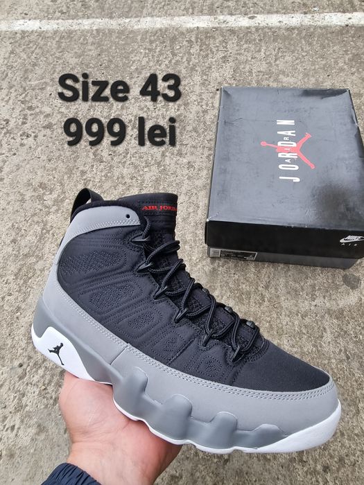 Nike jordan 9 grey