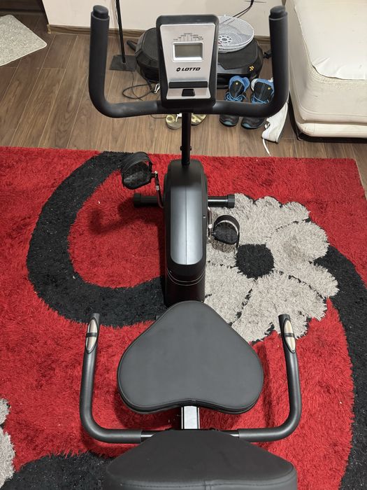 Bicicleta fitness magnetica recumbent Lotto Comodo 200