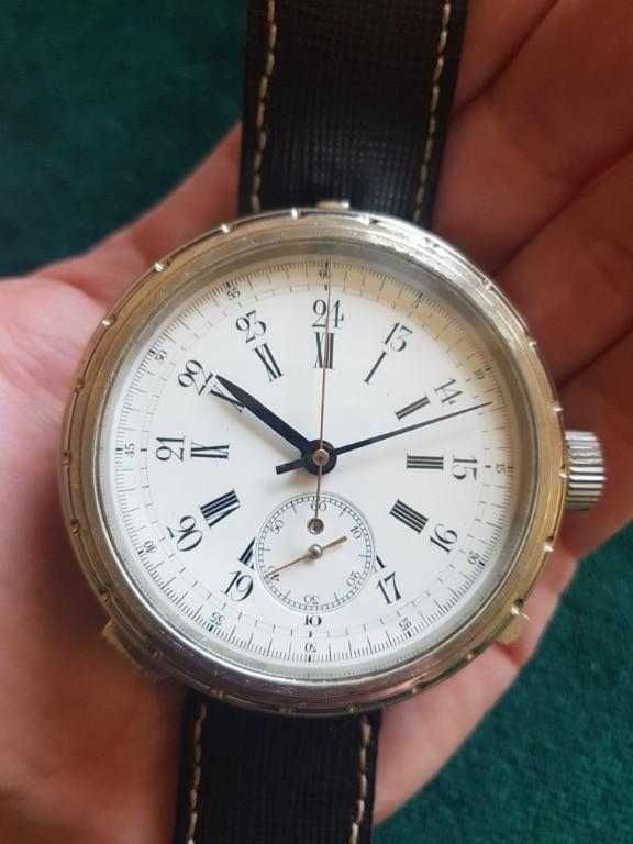 Vând sau schimb ceas antic marriage Jaeger-Le Coultre cronograf unicat