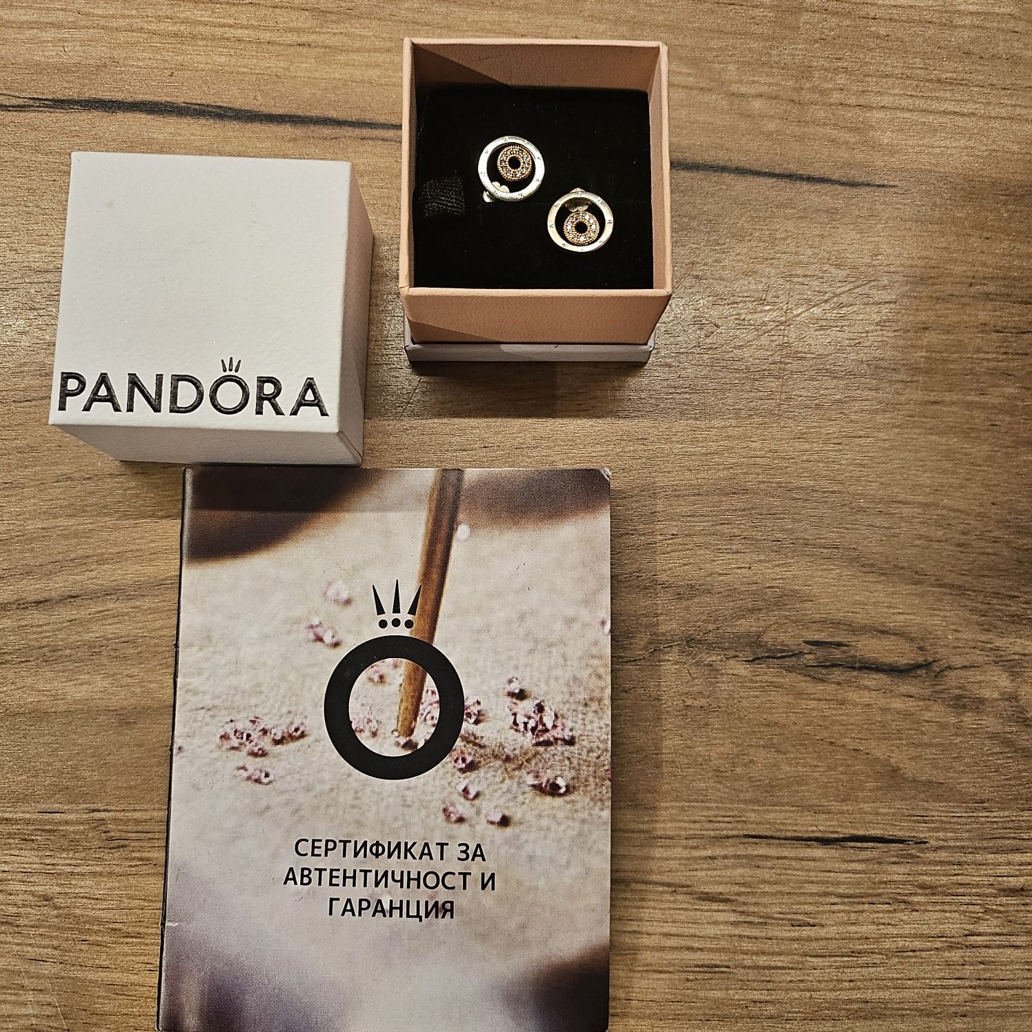 Pandora обеци сребърни