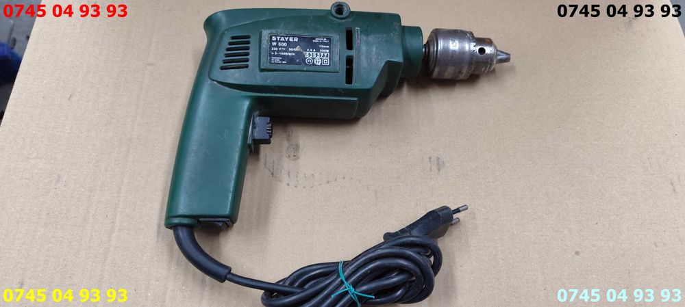 filetanta bormasina STAYER 500w cu defect face flama
