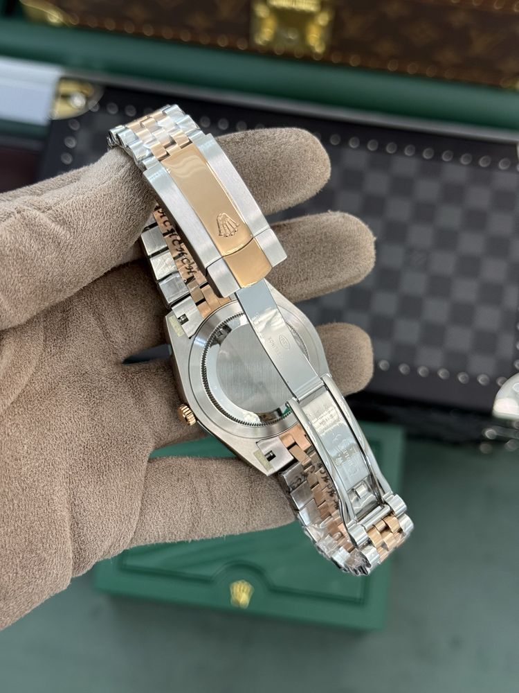 Rolex Date-Just 41 Two Tone Choco Dial