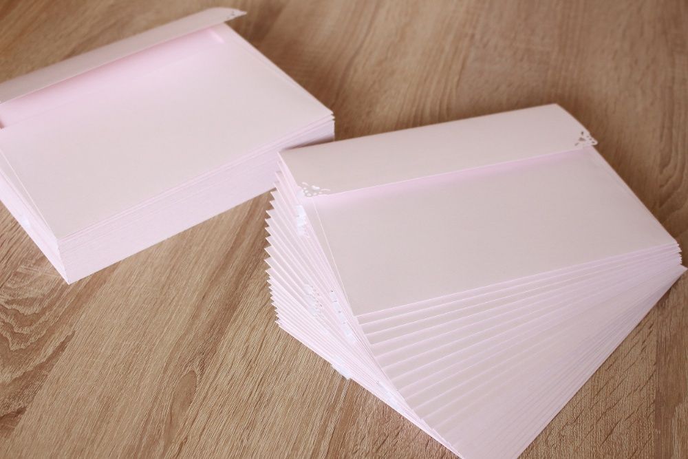 Луксозни пликове за покани и картички - перлени пликове за сватба