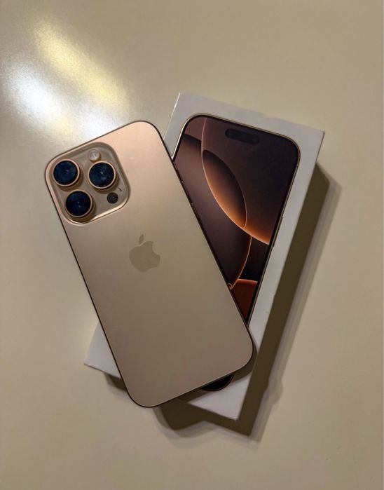 Iphone 16 pro max desert titanium garantie