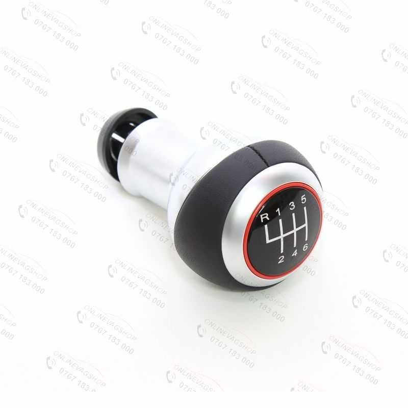 Nuca schimbator piele perforata S-line pt Audi TT, A3, A4 ,A5,A6,Q5
