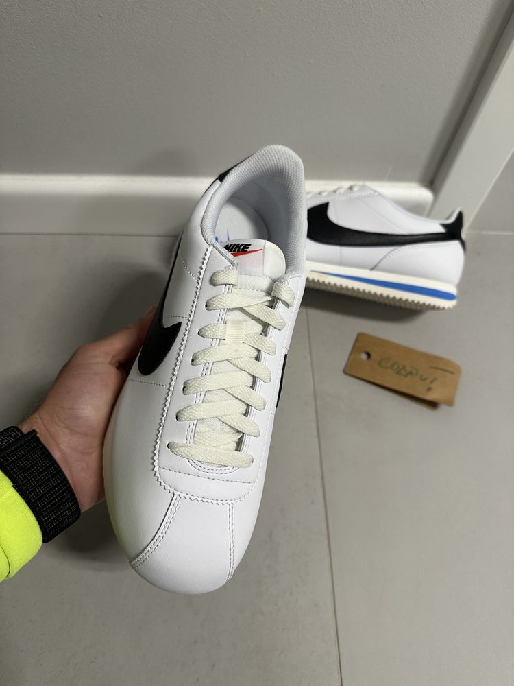 Nike Cortez Classic Leather White Black