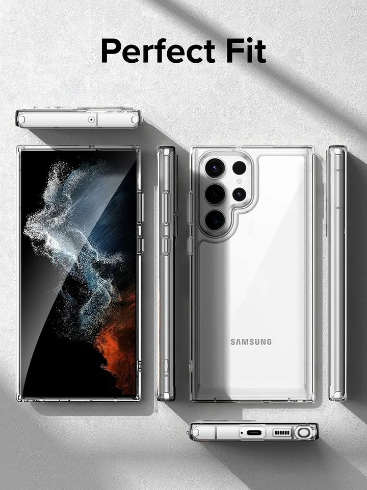 Прозрачен Кейс SPACE CASE за Samsung Galaxy S25 S24 S23 FE / Ultra S22