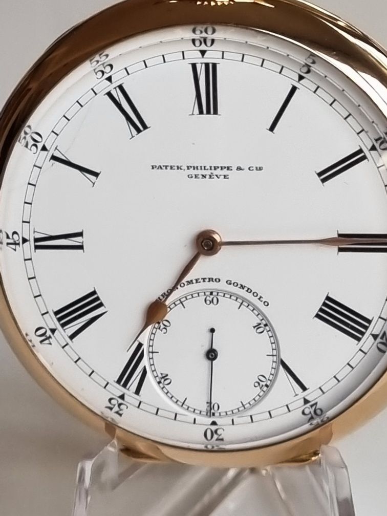 Златен джобен часовник Patek Philippe Chronometro Gondolo