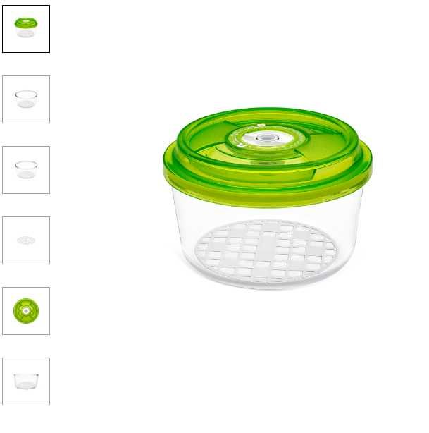 pompa vidare Vacsy, recipiente din sticla Vacsy