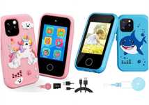 Jucarie Educativa si Telefon Mobil 2in1 pentru Copii cu Activitati