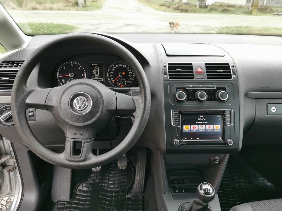 Vw touran , 1,6 tdi, euro 5