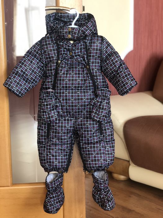 ЗИМНИЙ брендовый комбинезон! Теплый, в отличном состоянии! + ПОДАРОК!