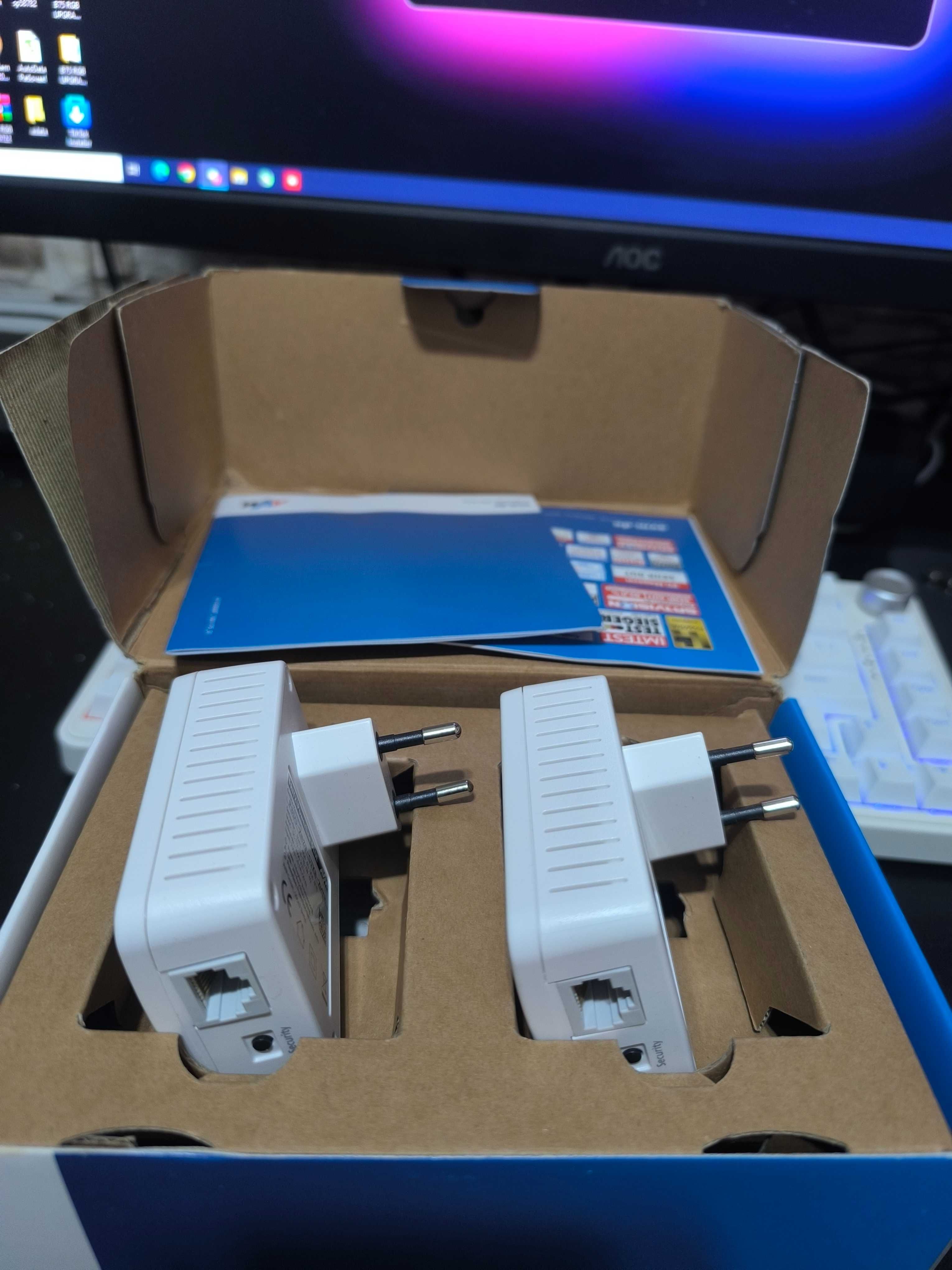 AVM FRITZ!Powerline 540E WLAN комплект Powerline WLAN 500 Mbit/s