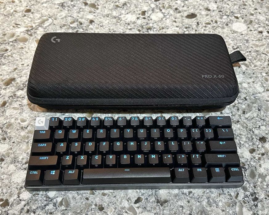 Tastatura mecanica gaming Logitech G PRO X 60 LIGHTSPEED GX tactile