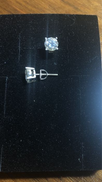 Серебряные сережки