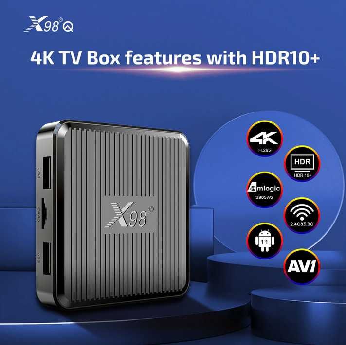 смарт TV box  или приставка рессивер с vip подпиской  IPTV