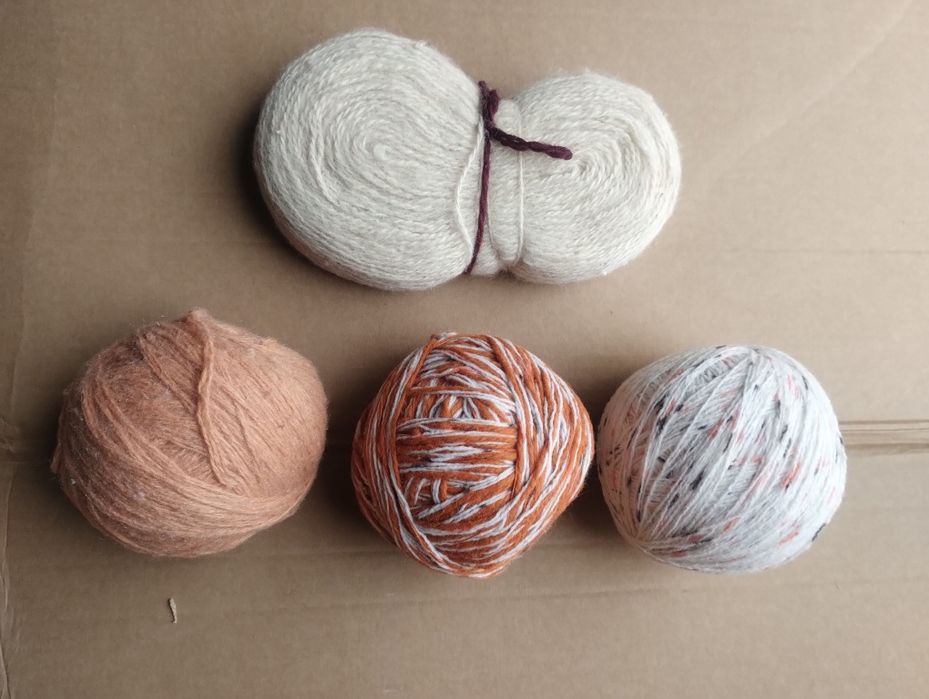 Прежда вълна 100 % истинска ретро