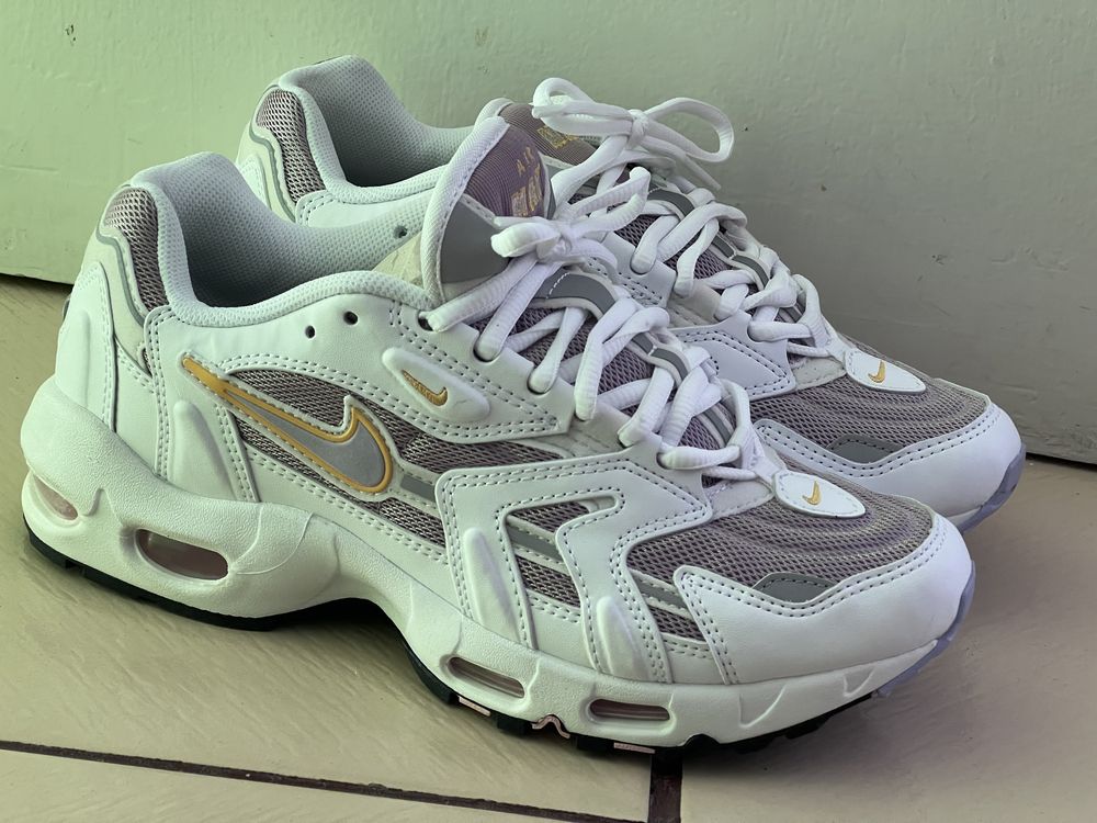 Nike Air Max 96 II trainers in white and pastel #40