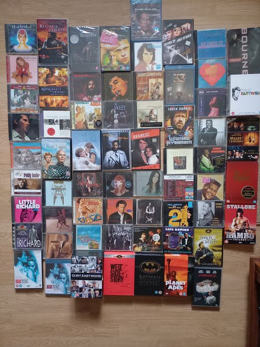 COLECTIE,Muzica,CD,DVD,Filme oscar,originale,Demis Roussos,DOORS,Elvis