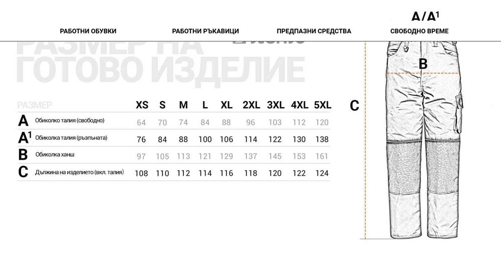KASTOR WINTER ORANGE Работен комплект, облекло на Stenso, нов
