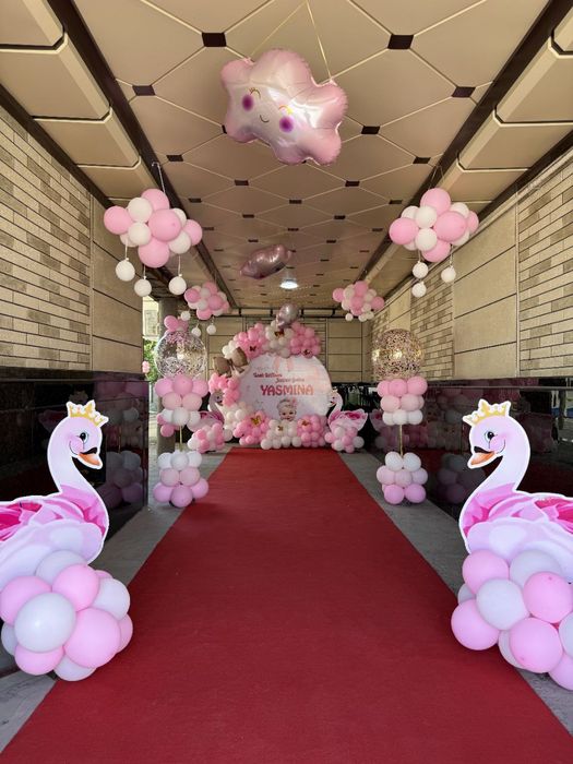 Оформление шарами