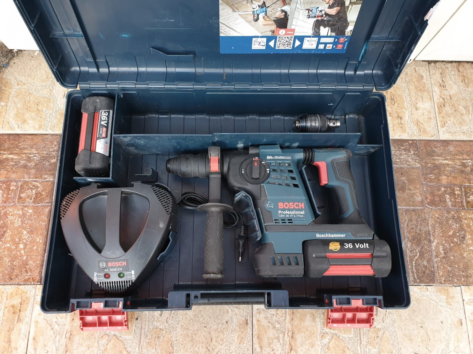 Ciocan rotopercutor BOSCH GBH  36 VF-LI Plus