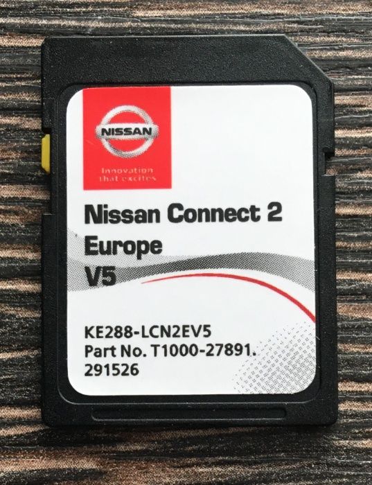 New Nissan Connect 2 V6 Sd Card 2024 Нисан Сд Карта Навигационна Карта