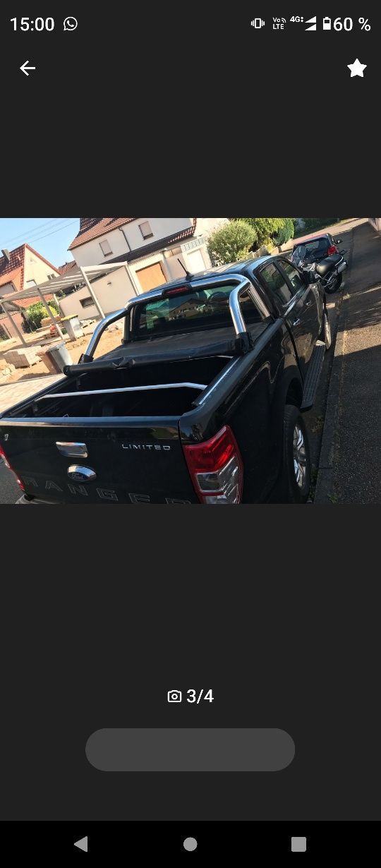 Rollbar,praguri,rulouri,hartop originale Ford Ranger,L200,Hilux,Navar
