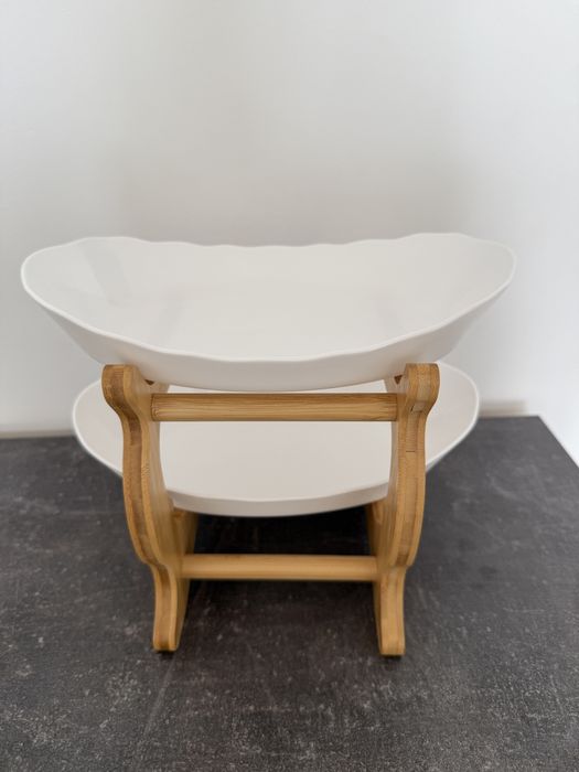 Bol pentru fructe cu 2 etaje