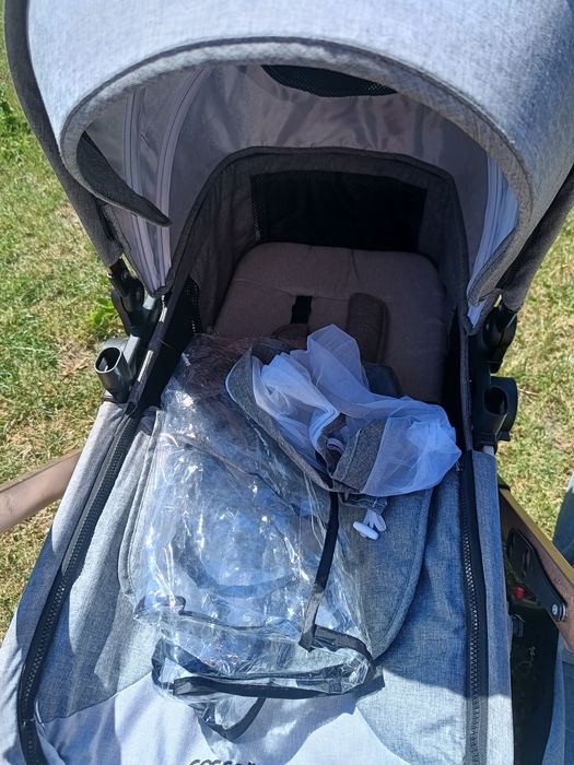 Căruț Coccolle Ambra 3 in 1, gri