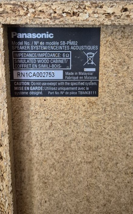 Panasonic "SC-PM250B"HiFi система